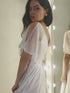 Bridal gown and short sleeves